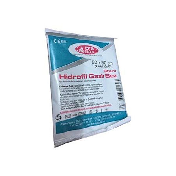 Kurtsan Gazlı Bez, Sargı Bezi, Flaster