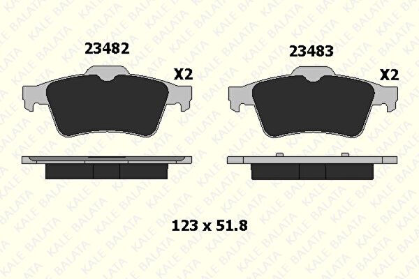 KALE Fren Balataları