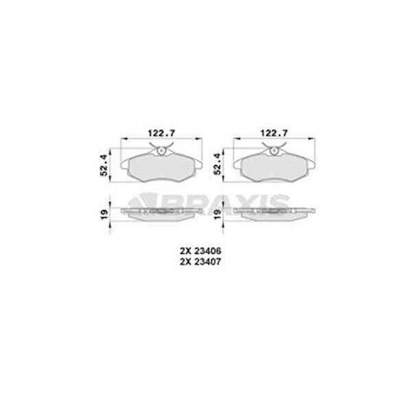 BRAXIS Fren Balataları