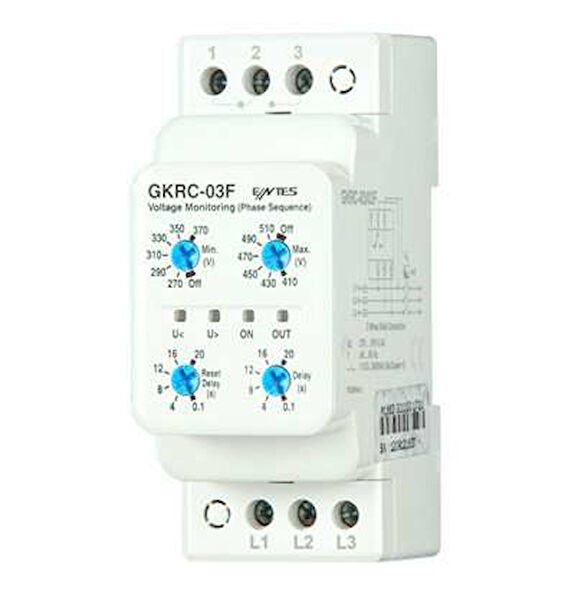 Entes Motor (Faz) Koruma Rölesi