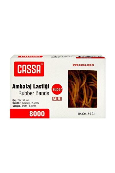 Cassa Paket Lastiği