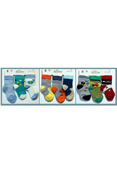 Aziz Bebe Erkek Çocuk Çorap