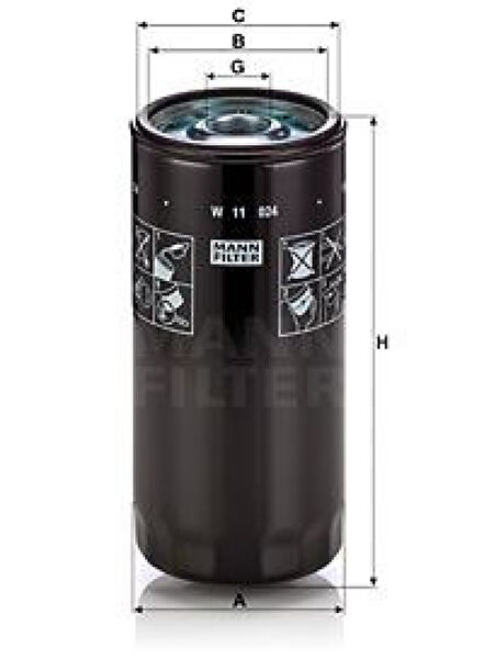 MANN-AV Yağ Filtreleri