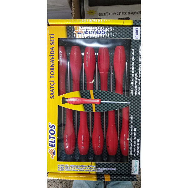 Eltos Tornavida, Tornavida Setleri