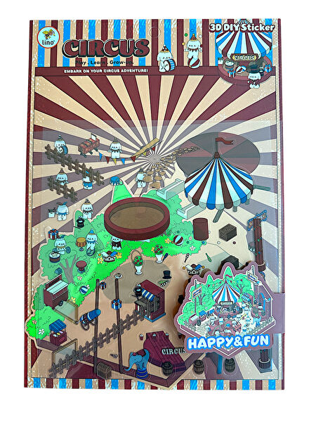 Lino Dekoratif Sticker