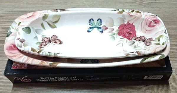 Yns Dekoratif Tabak ve Kase