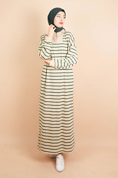 03Kız Kulesi Teks Tesettür Elbise