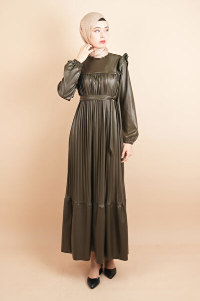 03Kız Kulesi Teks Günlük Elbise