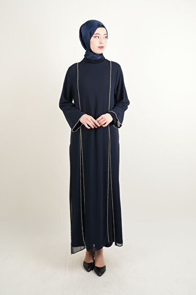 03Kız Kulesi Teks Büyük Beden Abiye Elbise