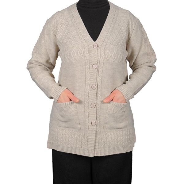 Freshmoda Büyük Beden Hırka