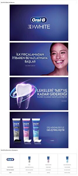 Oral-B Diş Macunu