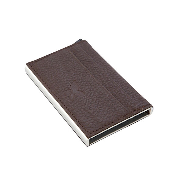 Karalı Deri Erkek Cüzdan