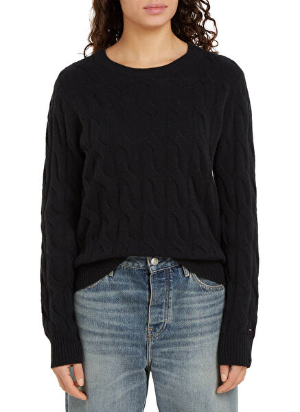 Tommy Hilfiger Kadın Triko, Kazak