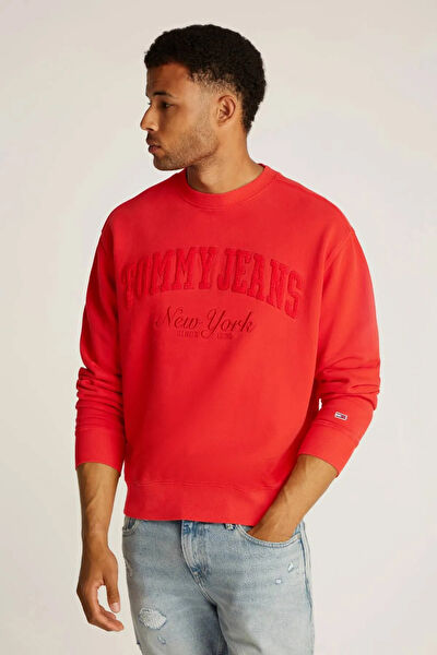 Tommy Jeans Erkek Sweatshirt
