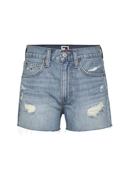 Tommy Jeans Kadın Şort, Bermuda, Kapri