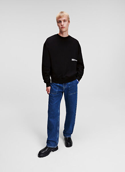 Karl Lagerfeld Jeans Erkek Sweatshirt