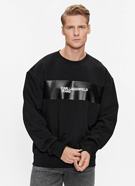Karl Lagerfeld Jeans Erkek Sweatshirt