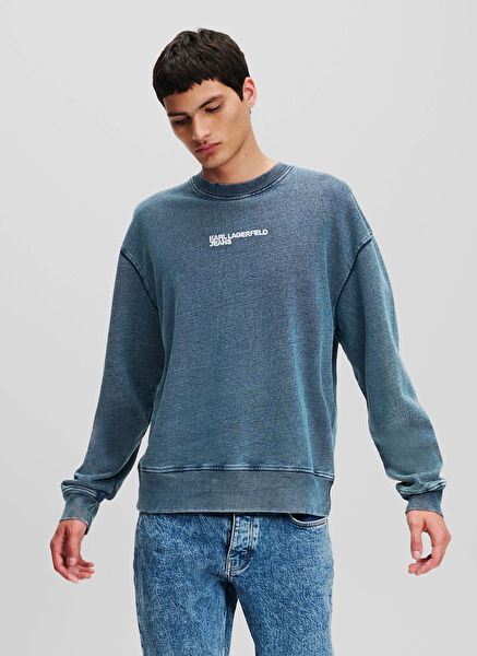 Karl Lagerfeld Jeans Erkek Sweatshirt