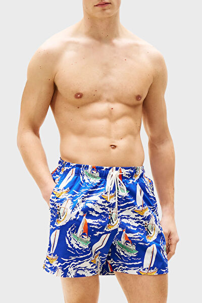 Tommy Hilfiger Erkek Deniz Şortu, Mayo