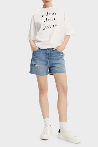 Calvin Klein Kadın Şort, Bermuda, Kapri