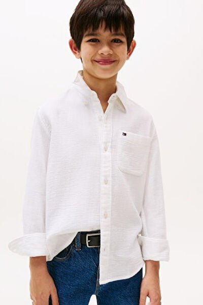 Tommy Hilfiger Erkek Çocuk Gömlek