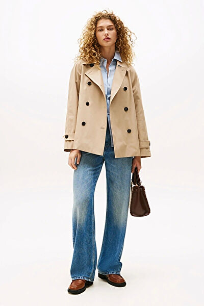 Tommy Hilfiger Kadın Trençkot, Yağmurluk