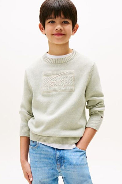 Tommy Hilfiger Erkek Çocuk Kazak