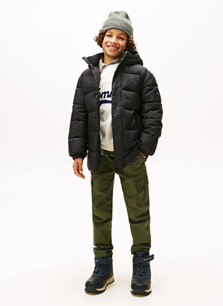 Tommy Hilfiger Erkek Çocuk Mont, Kaban