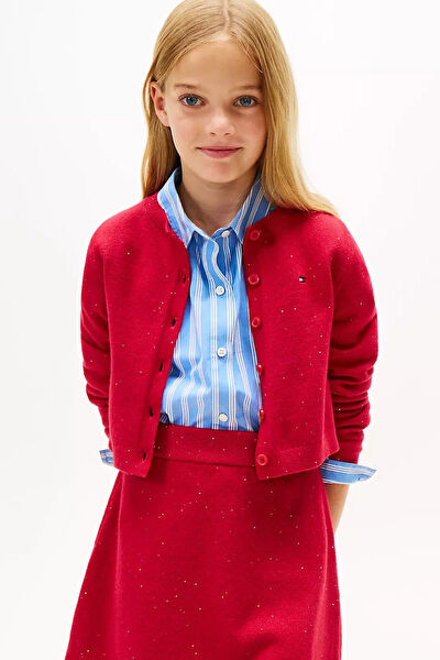 Tommy Hilfiger Kız Çocuk Hırka