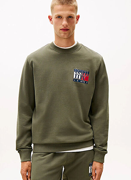Tommy Jeans Erkek Sweatshirt