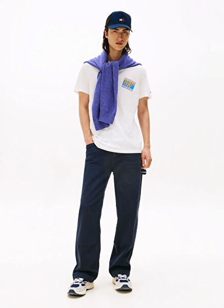 Tommy Jeans Erkek Tişört