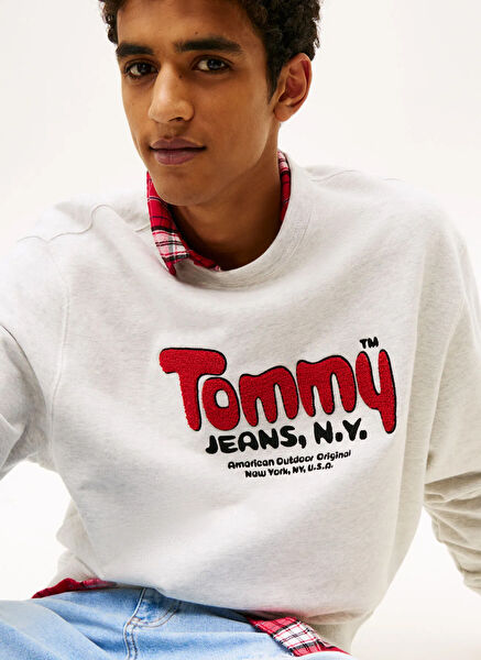 Tommy Jeans Erkek Sweatshirt