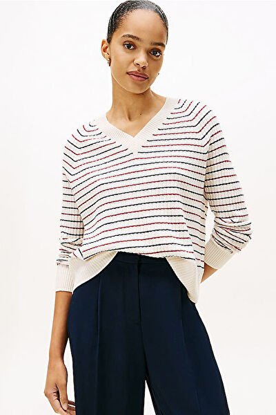 Tommy Hilfiger Kadın Triko, Kazak