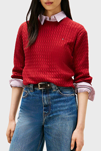 Tommy Hilfiger Kadın Triko, Kazak