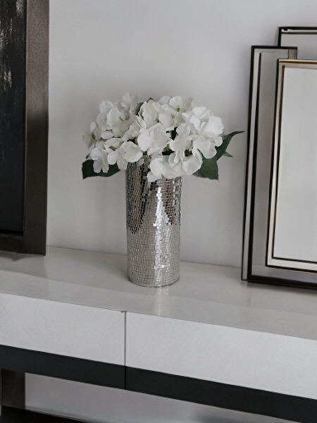 Işıltı Home Design Vazo, Saksı