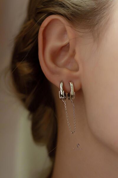 ByBarun Silver Küpe