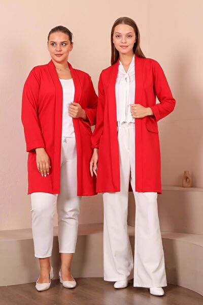 FERACE Büyük Beden Ceket