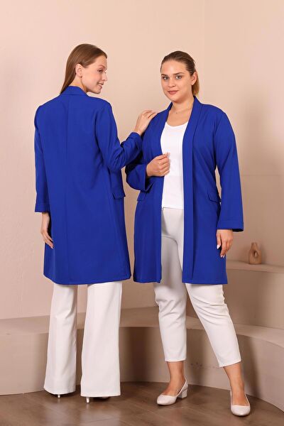 FERACE Büyük Beden Ceket