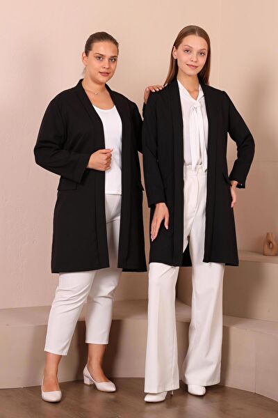 FERACE Büyük Beden Ceket