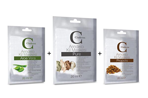 Claderm Yüz Maskesi