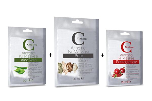 Claderm Yüz Maskesi