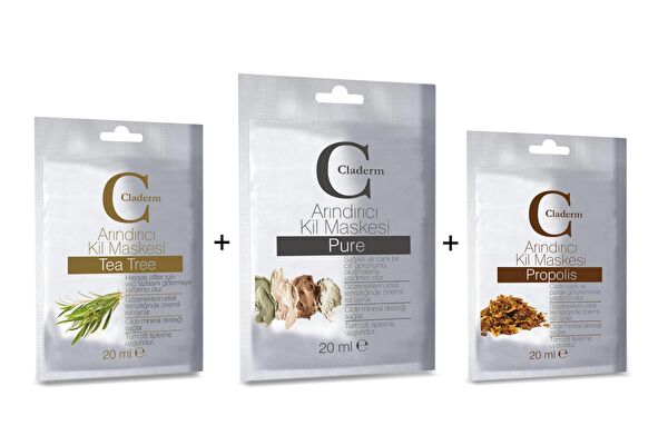 Claderm Yüz Maskesi