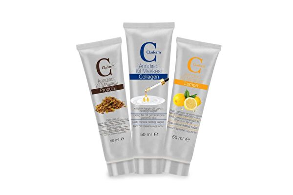Claderm Yüz Maskesi
