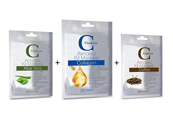 Claderm Yüz Maskesi