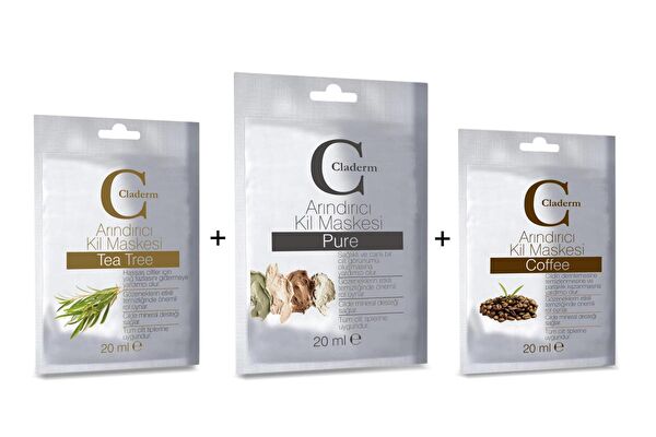 Claderm Yüz Maskesi