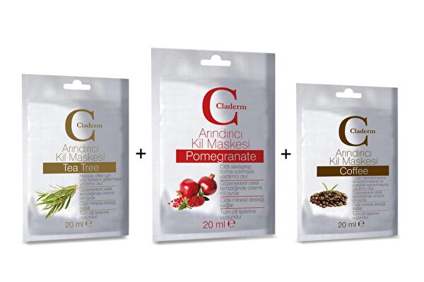 Claderm Yüz Maskesi