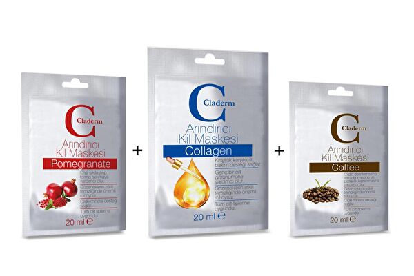 Claderm Yüz Maskesi