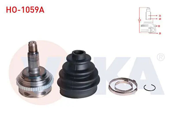 OEM Aks Körük & Kafası