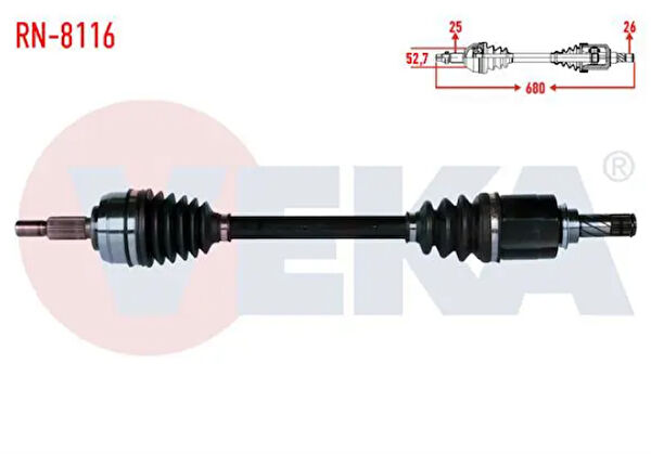 OEM Aks Körük & Kafası