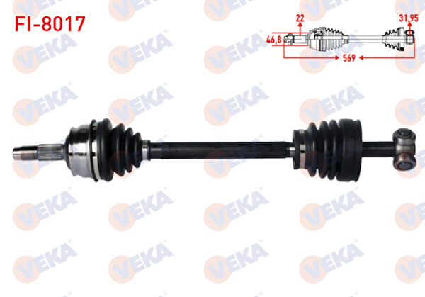 OEM Aks Körük & Kafası